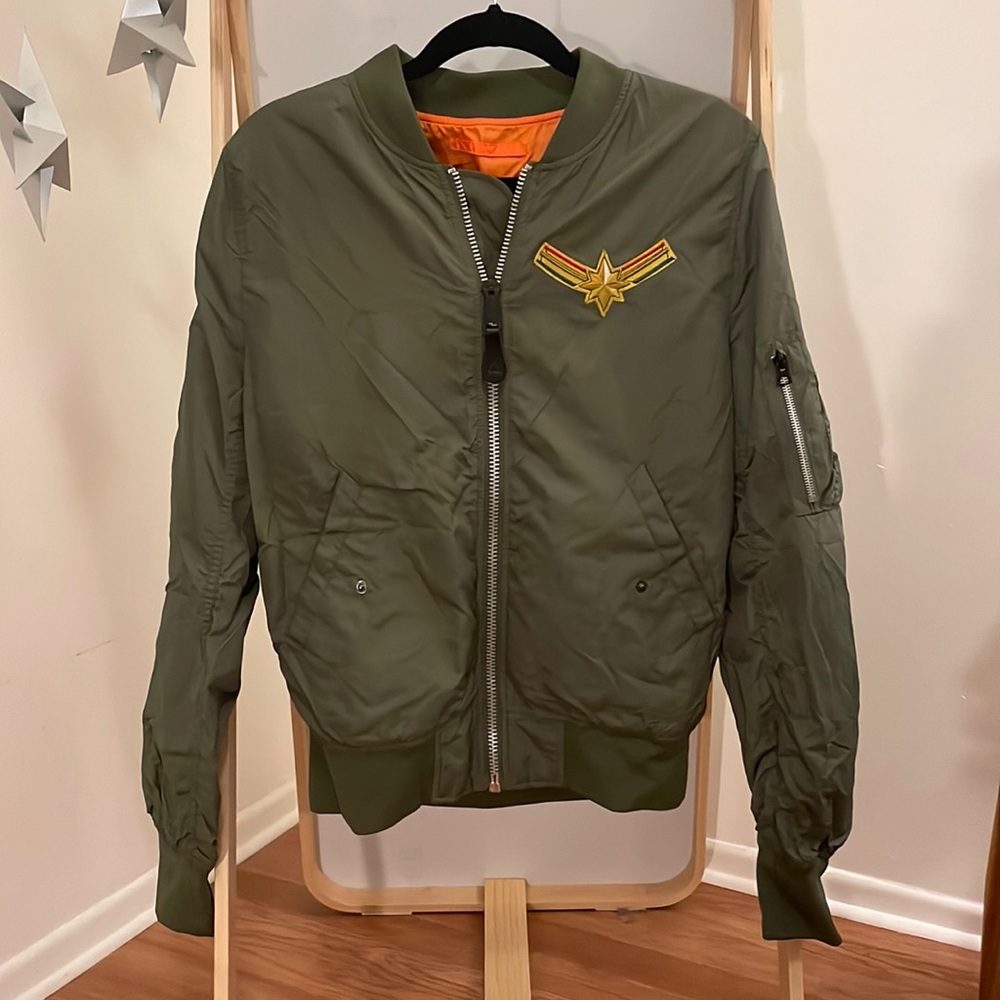 Captain Marvel bomber jacket